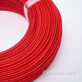 Rosso e bianco 22# filo rassato in silicone
